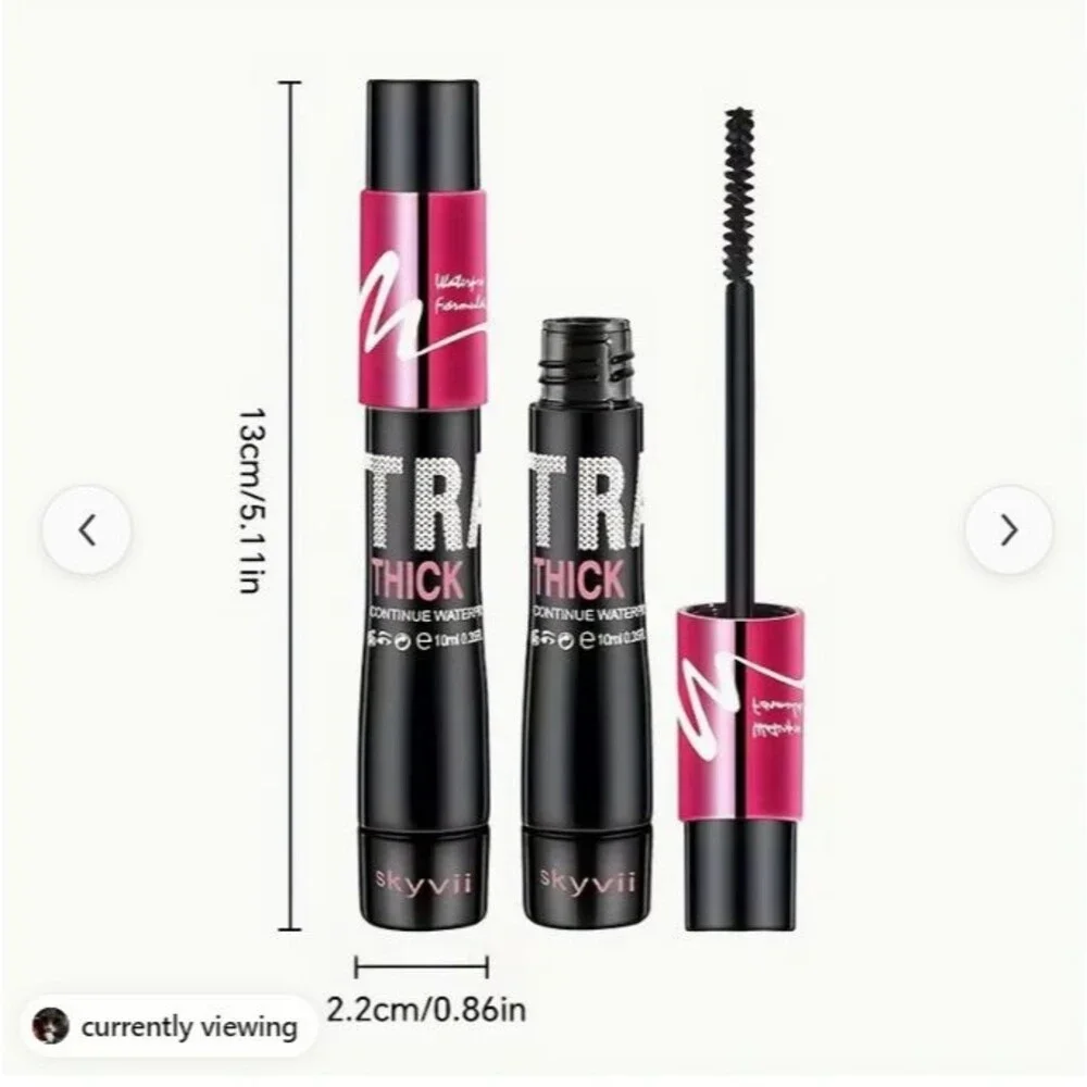 Plumping Mascara Ultra Thick waterproof formula 0.35 oz